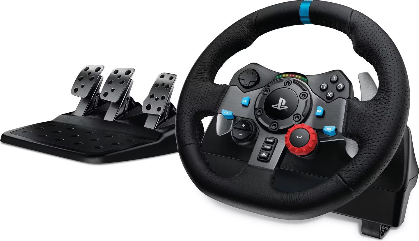 Logitech G29 Gaming Rennlenkrad, 900° Lenkbereich, PS5, PS4, PC, Mac